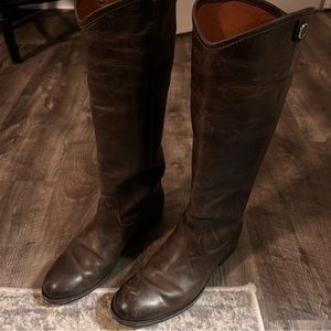 Frye Melissa Button 2 Extended Calf -Size 8
